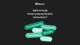 Grafika: Frustracja, stres, ulga. Jakie emocje towarzyszą opłacaniu rachunków