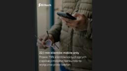 Grafika: 22,1 mln klientów banków korzysta wyłącznie z telefonu